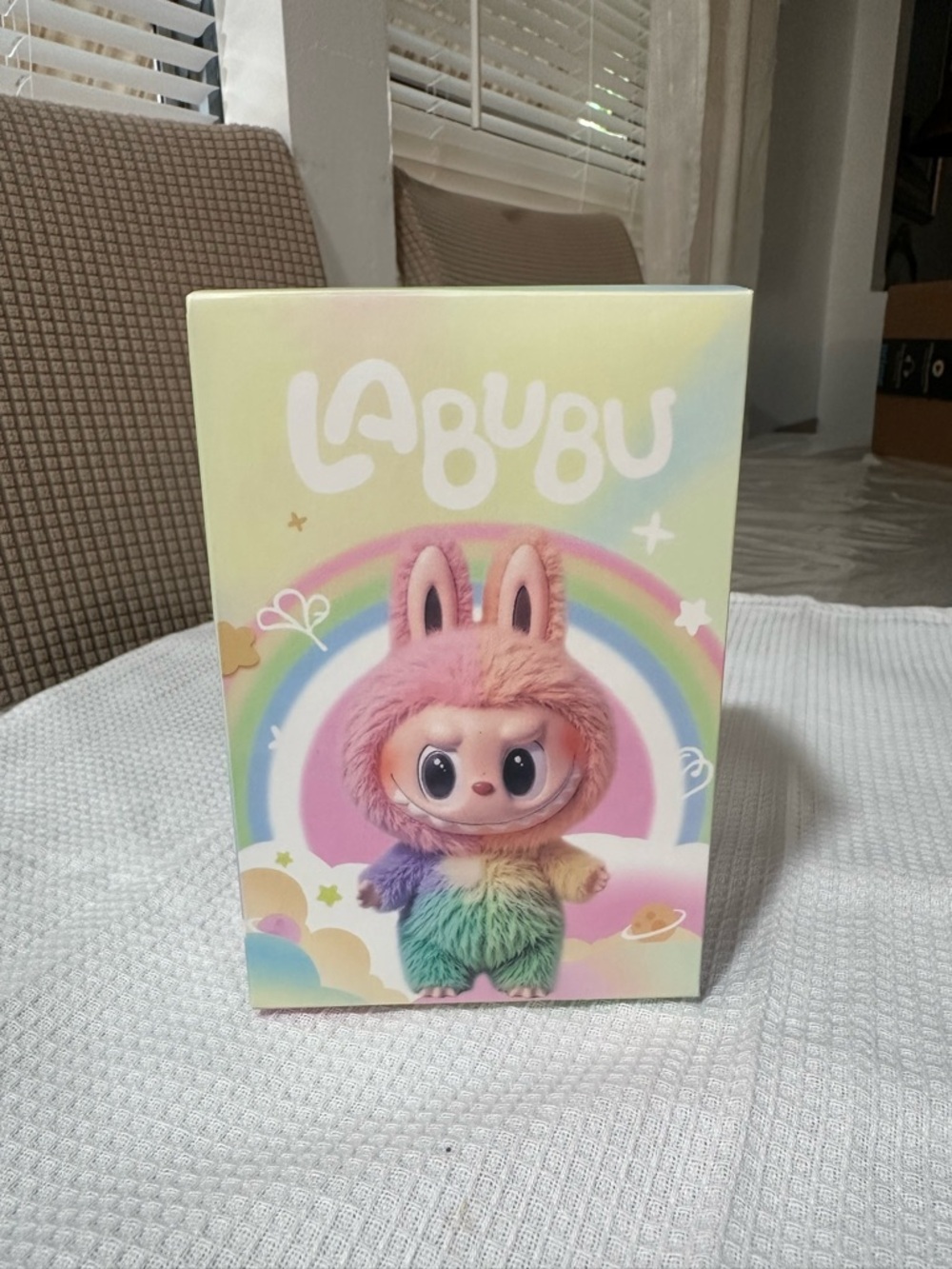 Labubu The Monsters Rainbow Pastel Plush - Sealed Mystery Box (No QR)